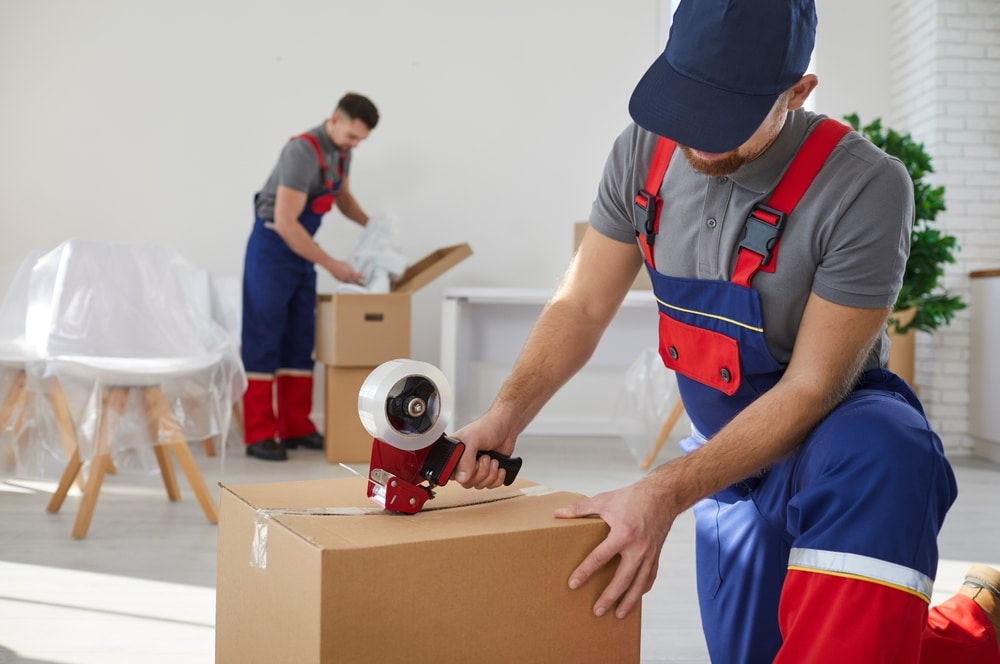 assisting professional movers
